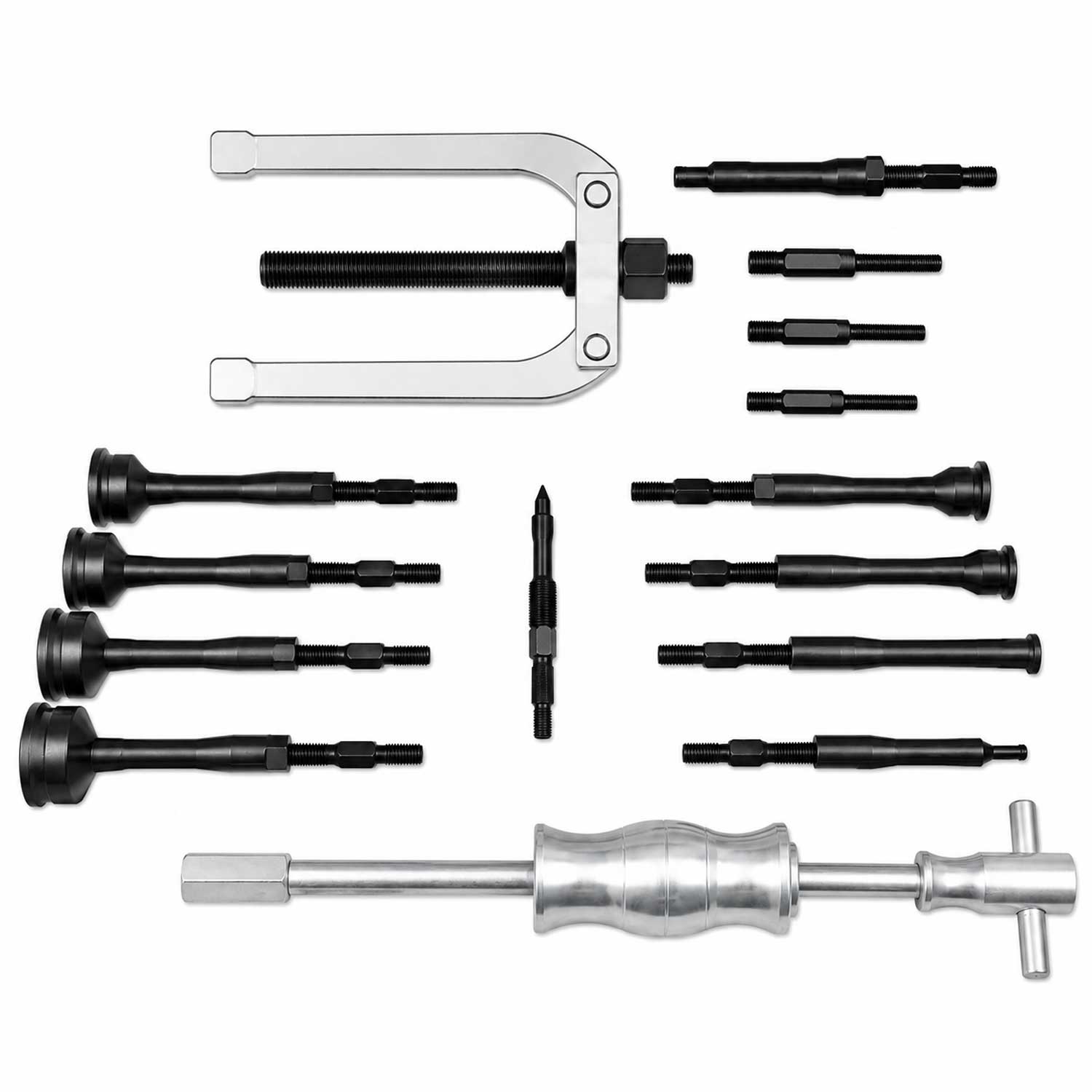 Sťahovák vnútorných ložísk 8 - 58mm, 17ks Gebo Tools