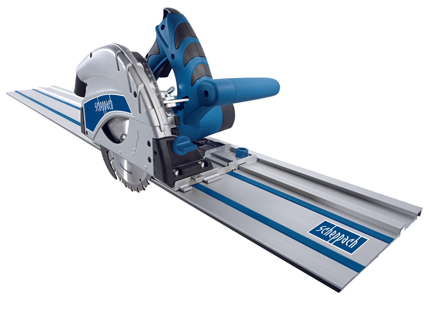 Ponorná píla s vodiacou lištou 160mm PL55 Scheppach