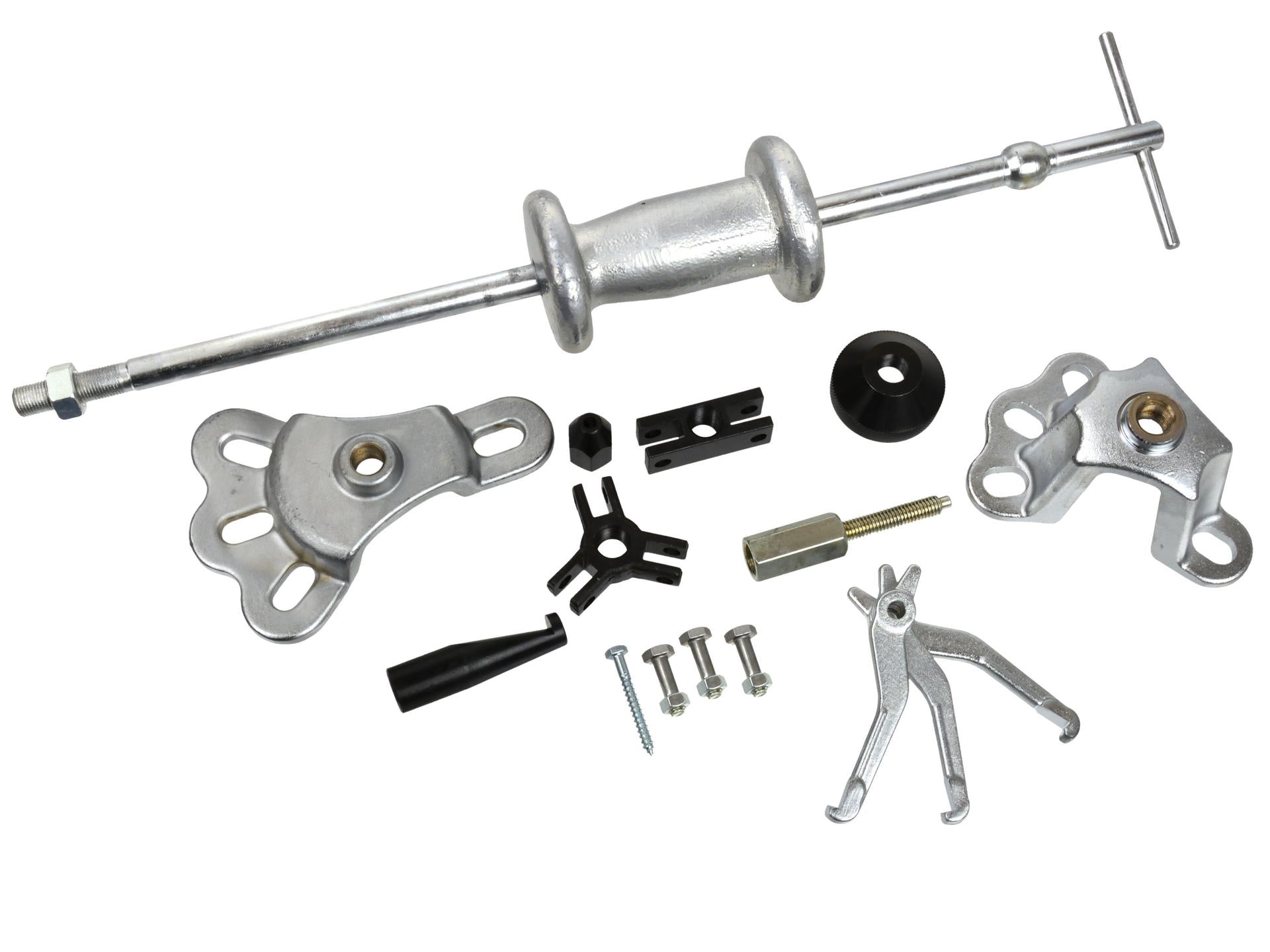 Sťahovák náboja a ložiska s reverzným kladivom