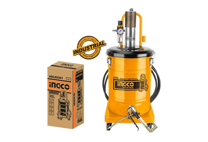 Pneumatické mazacie čerpadlo - maznica 30l Ingco