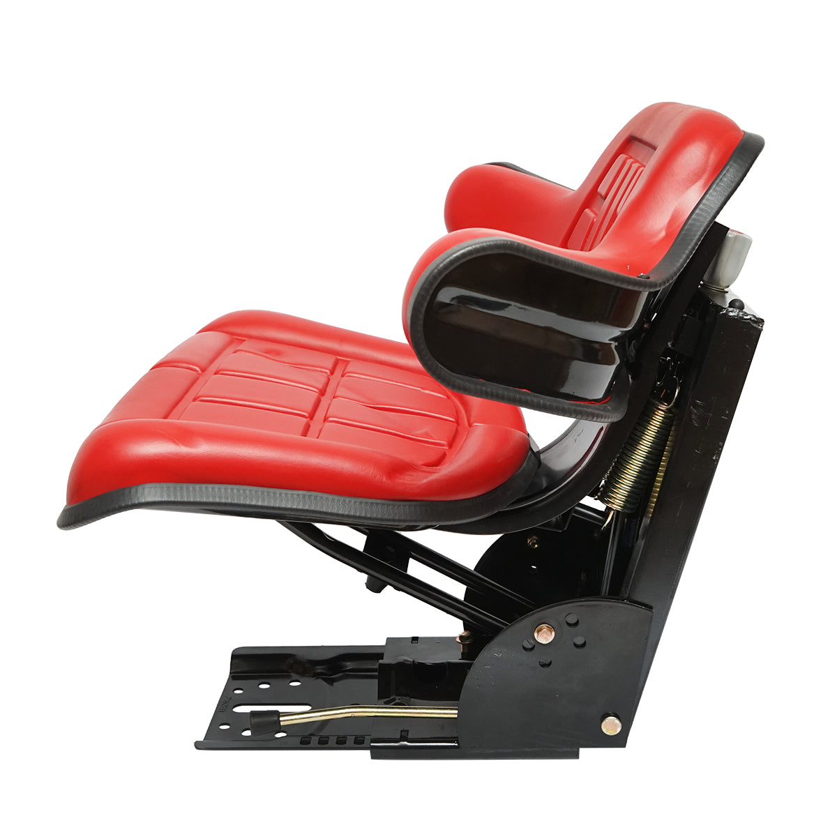 Sedadlo na traktor, červené, odpružené, 3 možnosti nastavenia, UTB U-445 a U-650