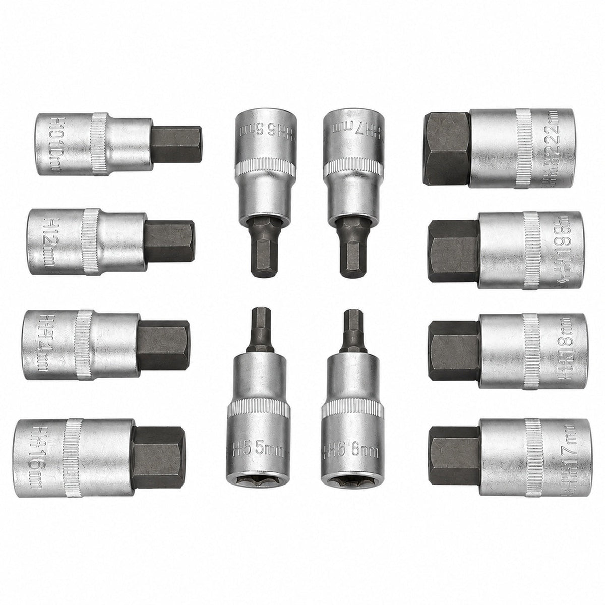 Sada nástrčných hlavíc s bitom - kľúčov Imbus H5 - H22, Gebo Tools