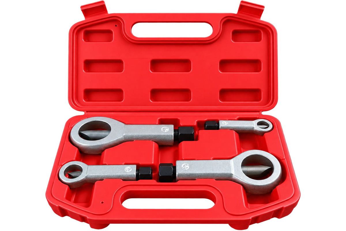 Sada sekáčov na matice a skrutky 9 - 27mm, 4ks Gebo Tools