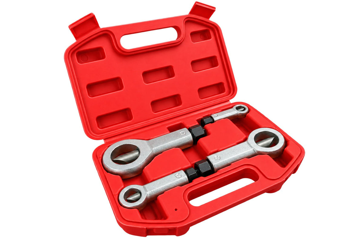 Sada sekáčov na matice a skrutky 9 - 27mm, 4ks Gebo Tools