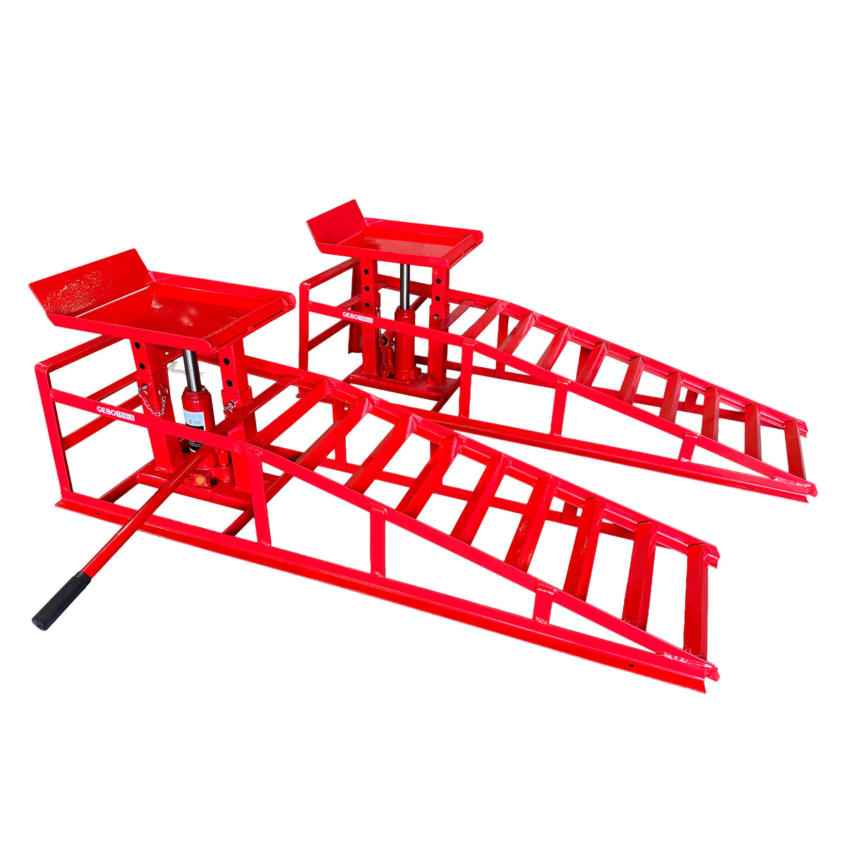 Nájazdové rampy s hydraulickým zdvihom, 2t, Gebo Tools