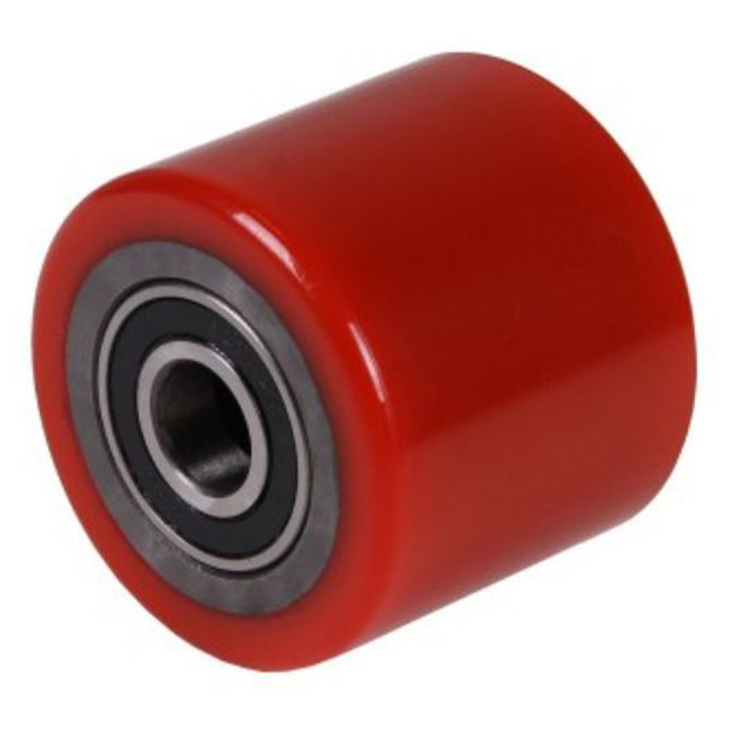 Široké pu koleso pre šasi na prepravu ťažkých bremien 70x80 mm