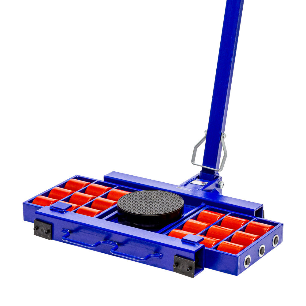 Šasi s kolieskami a vedením na prepravu ťažkých bremien 18t