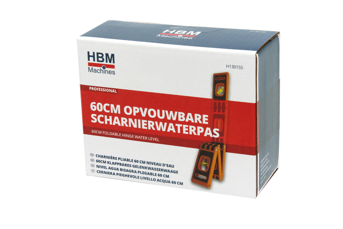 Skladacia vodováha 60cm HBM