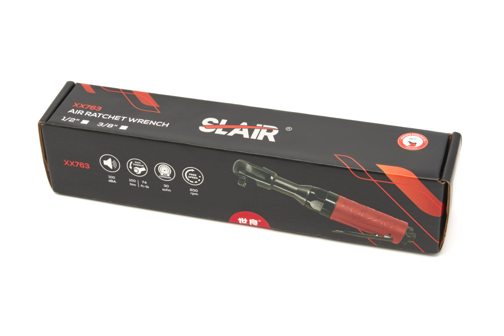 Pneumatická račňa 1/2'', 100Nm