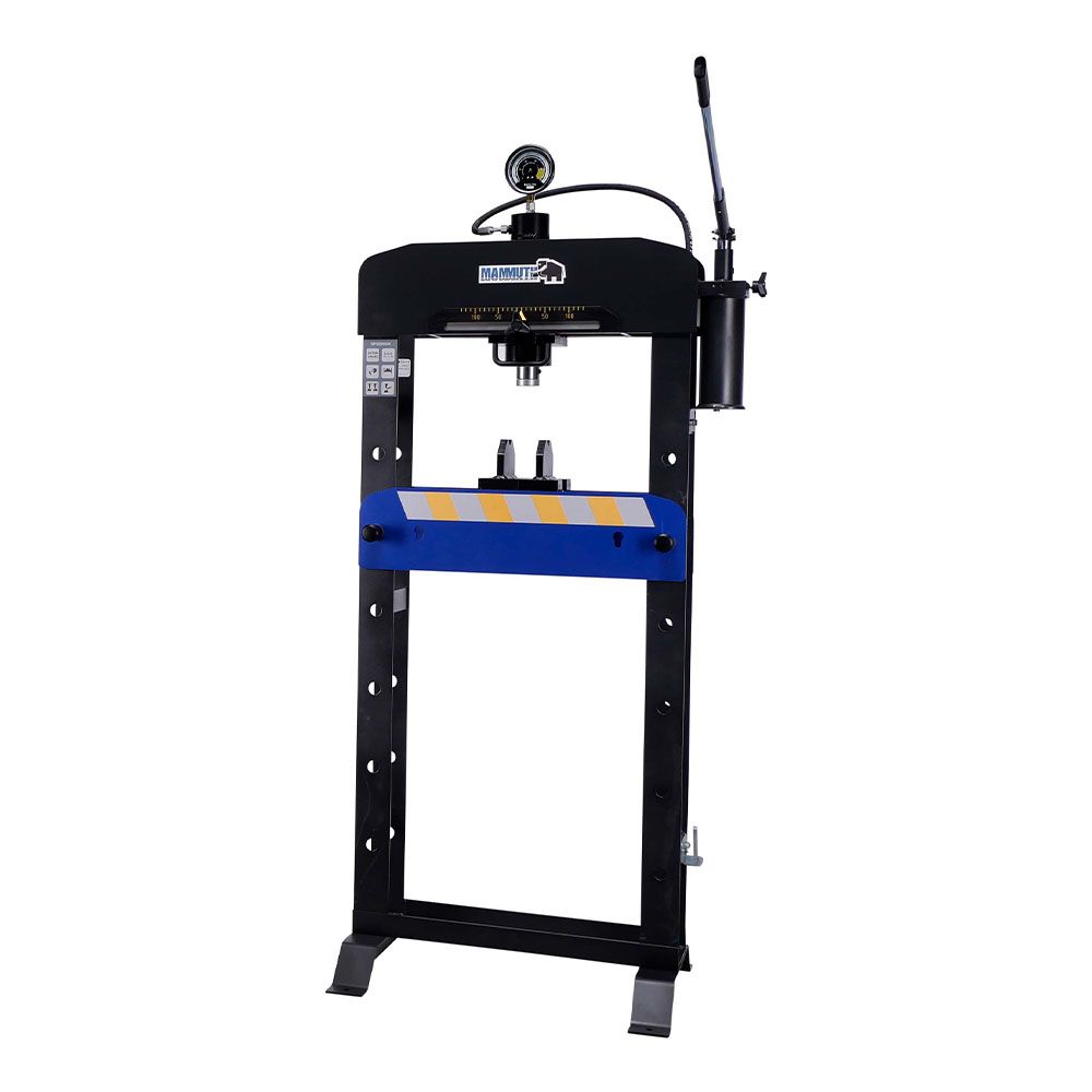 Stojanový hydraulický lis s nastaviteľným valcom 20t mammuth