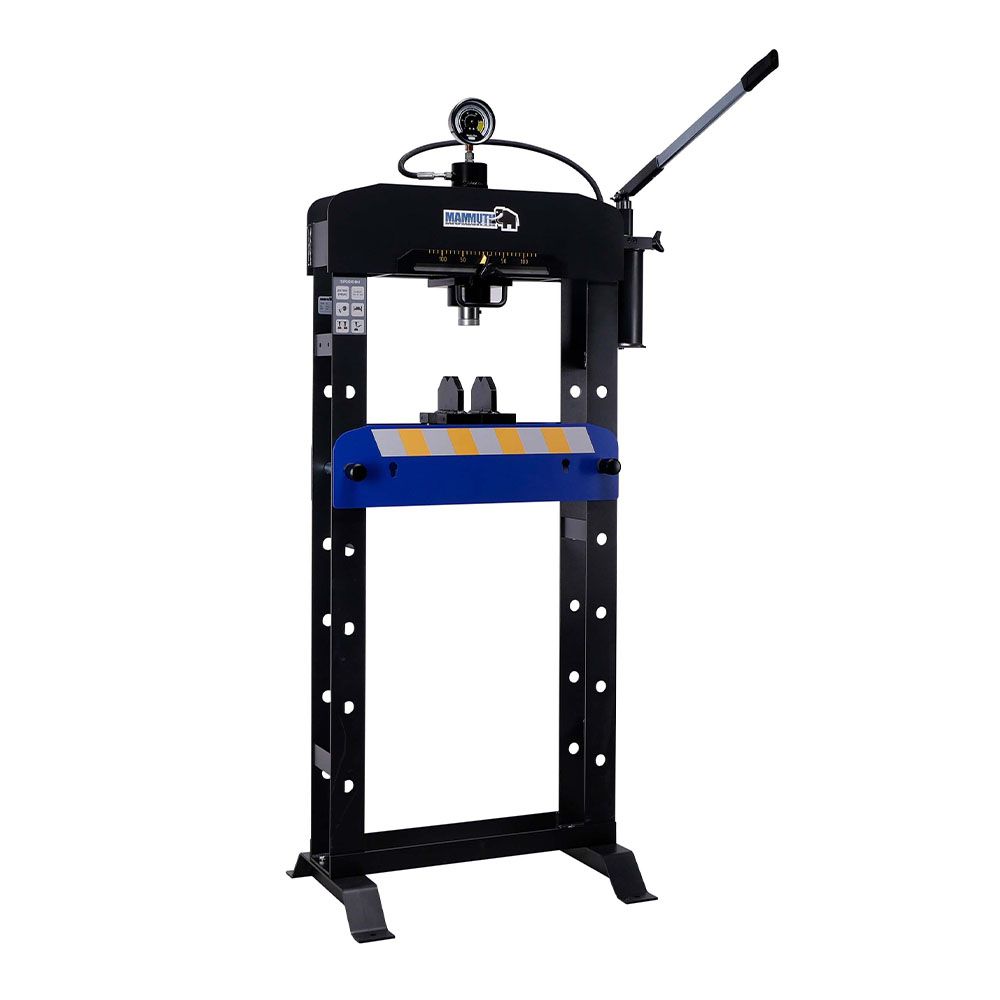 Stojanový hydraulický lis s nastaviteľným valcom 20t mammuth