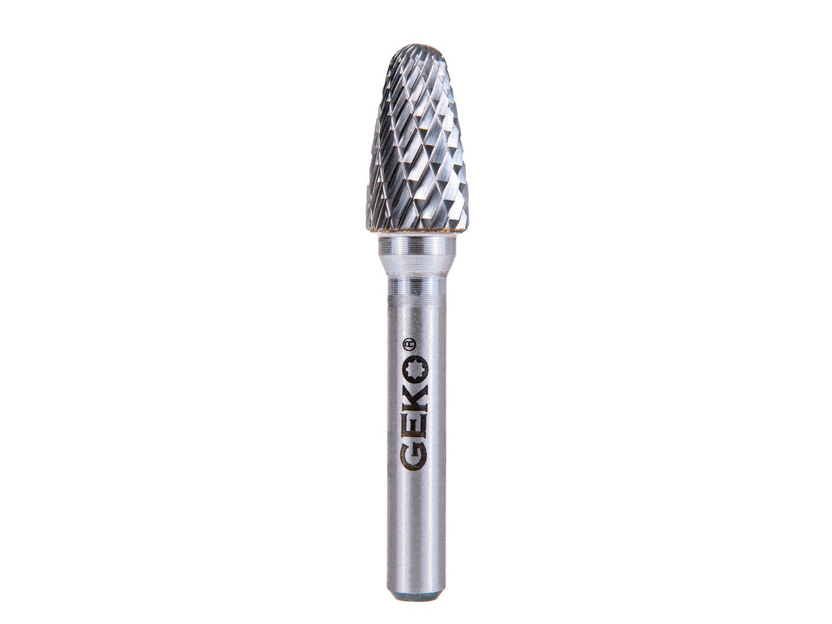 Stopkové frézy na kov 6mm, 6ks, Geko