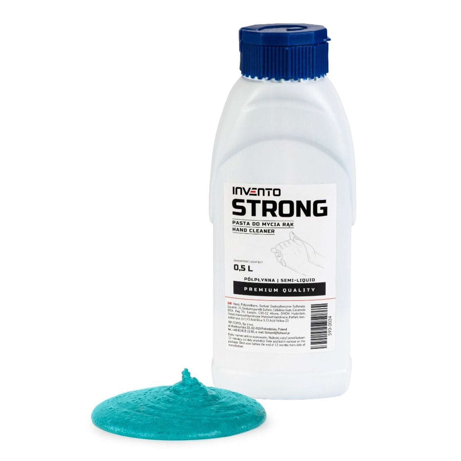 Gél na čistenie rúk 0,5l Strong Invento