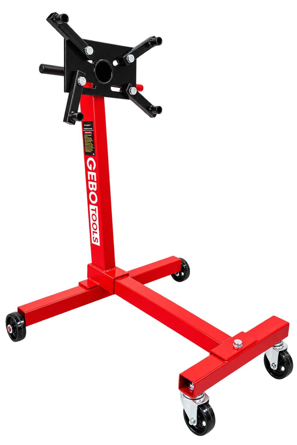 Držiak - stojan na motor, otočný, 450kg, Gebo Tools