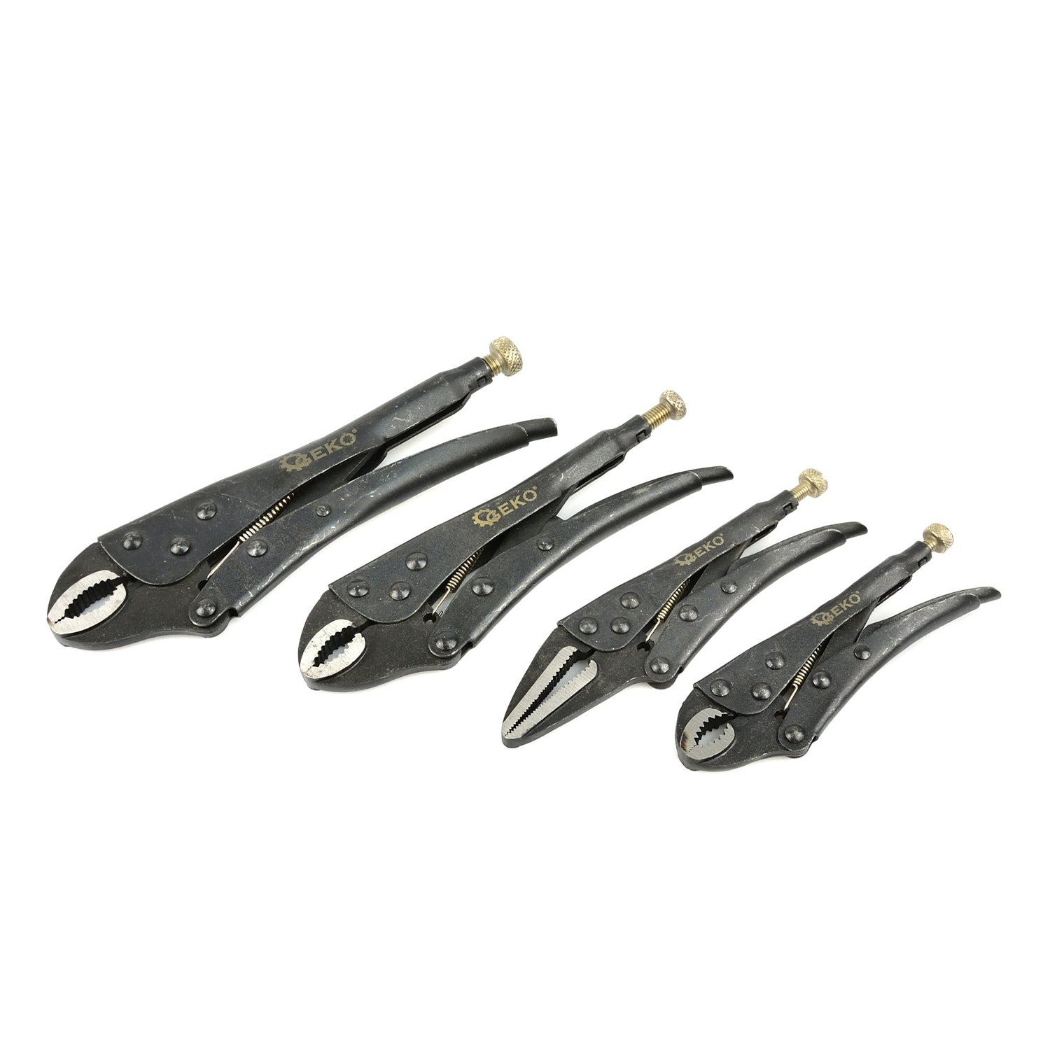 Sada karosárskych samozverných klieští 4 kusy geko