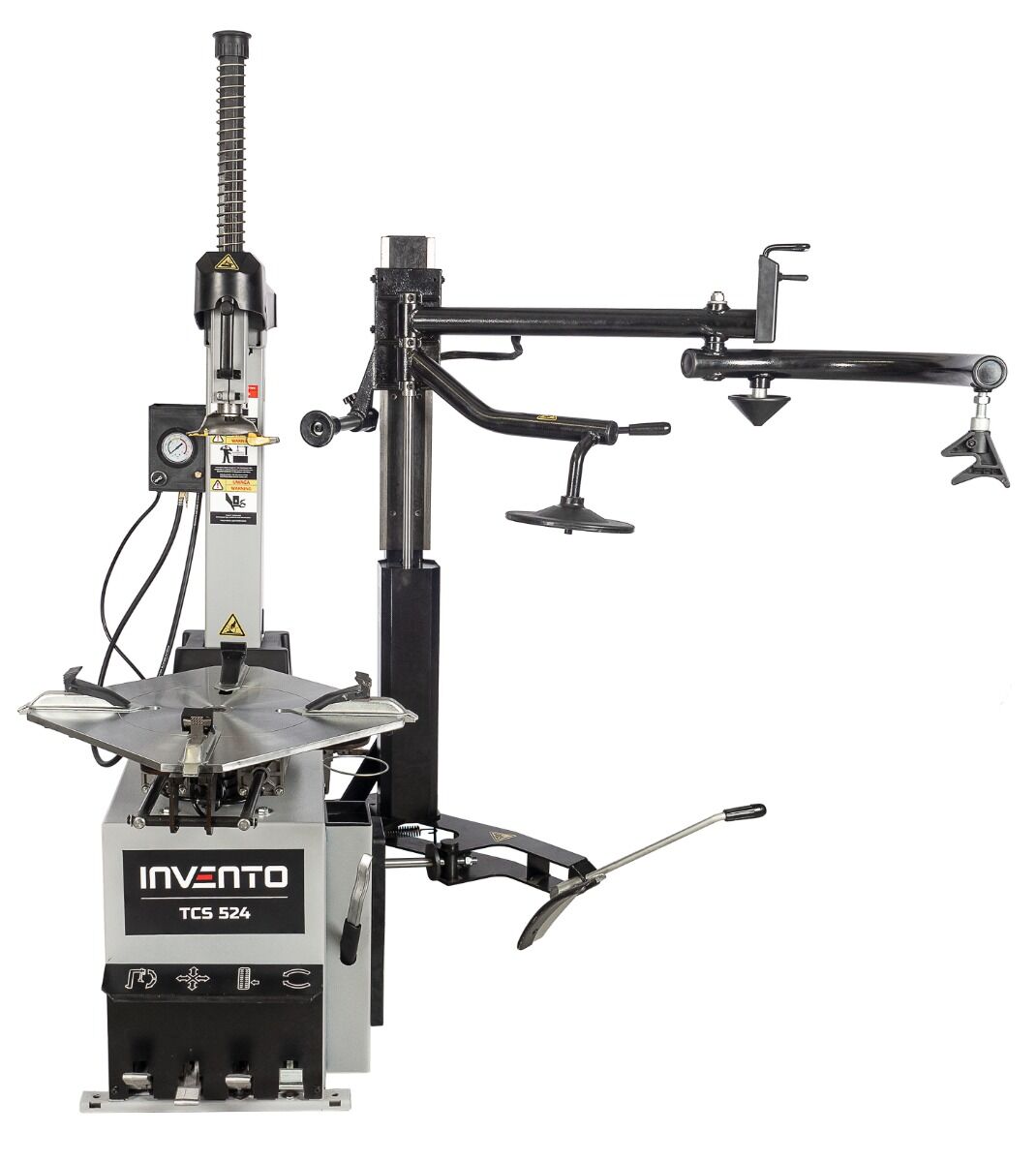 Prezúvačka pneumatík s automatickým ramenom Runflat 24'', 380V, Invento