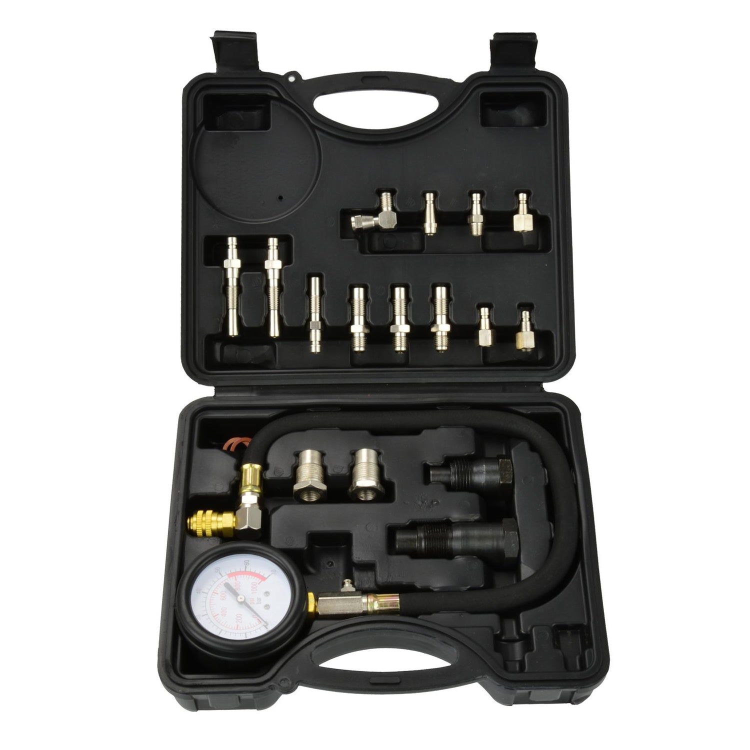 Sada kompresometra pre diesel s adaptérmi – tester tlaku diesel