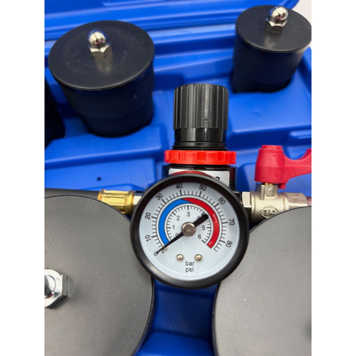 Tester tesnosti sacieho systému turba, sada 9ks, KB Global