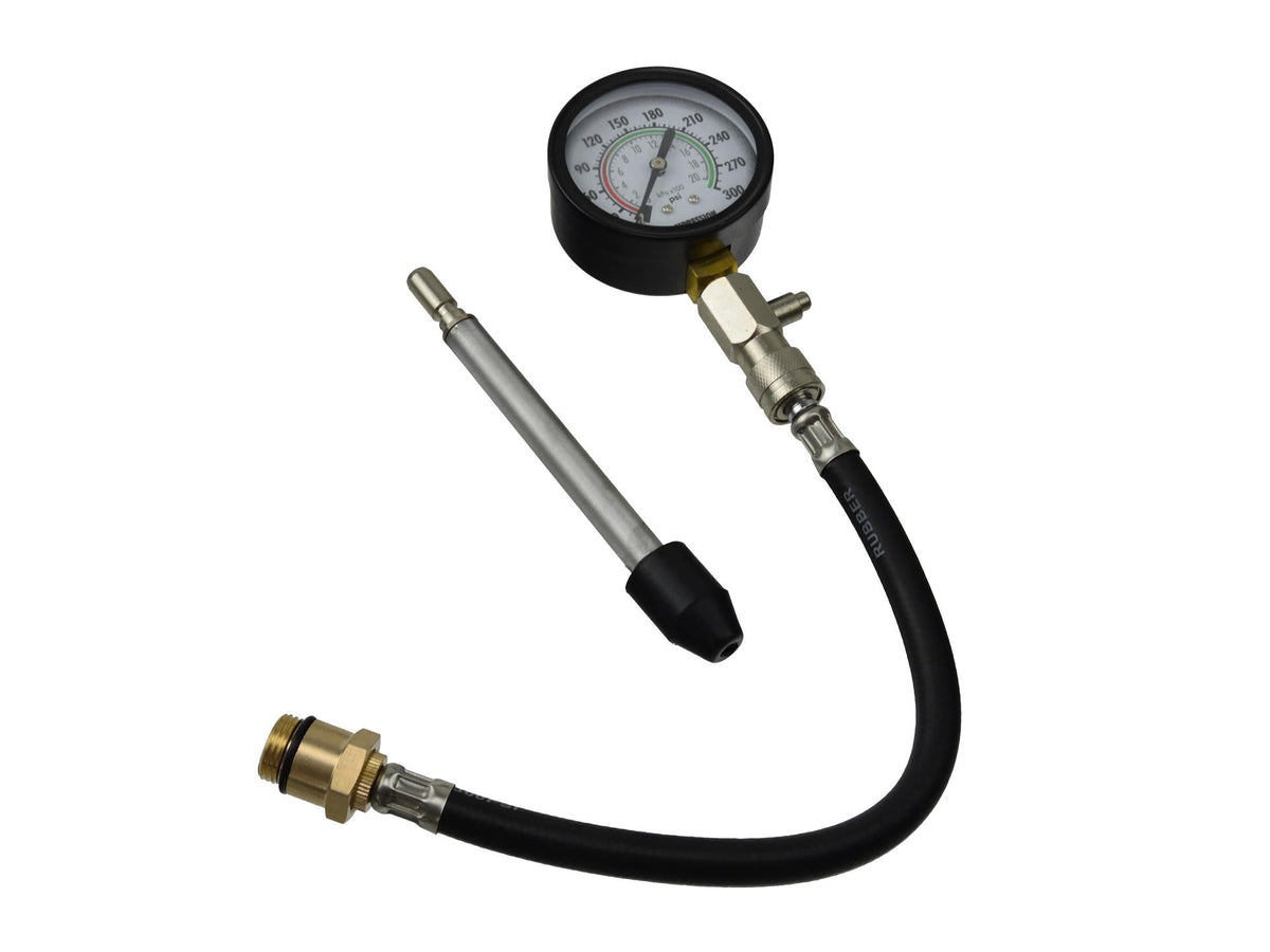 Tester kompresie - kompresiometer benzínových motorov