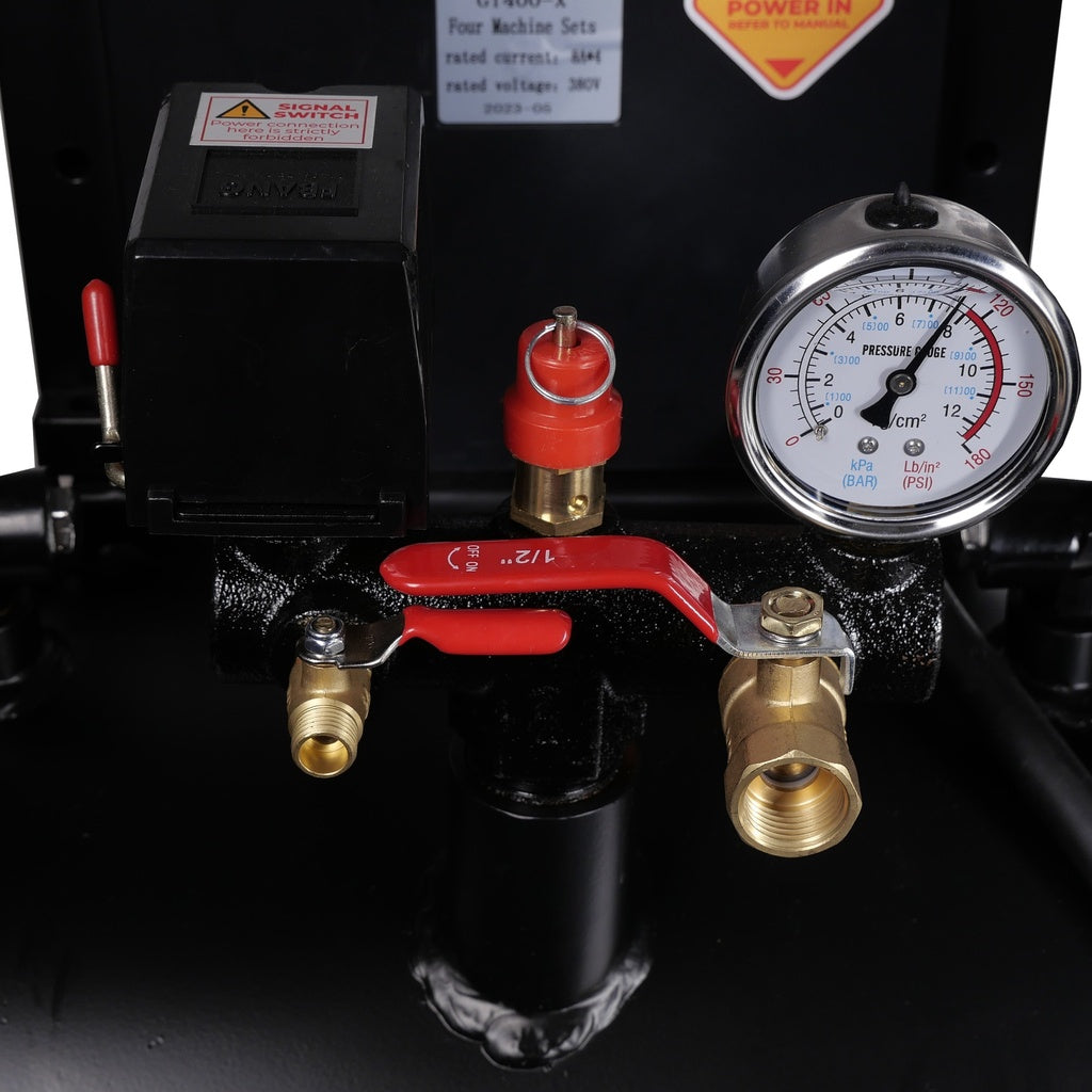 Tichý bezolejový kompresor 4 x 2hp 120l Airpro
