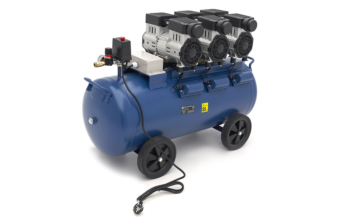 Tichý bezolejový kompresor 90l HBM Machines