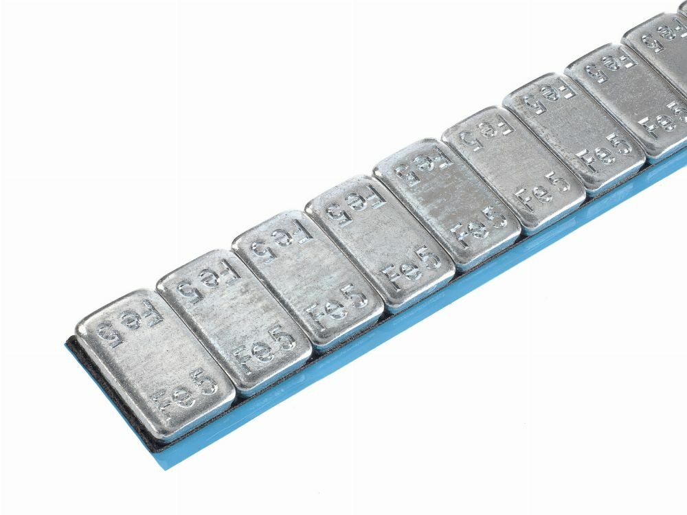 Krabica samolepiacich závaží 5 g okrúhle 100 páskov