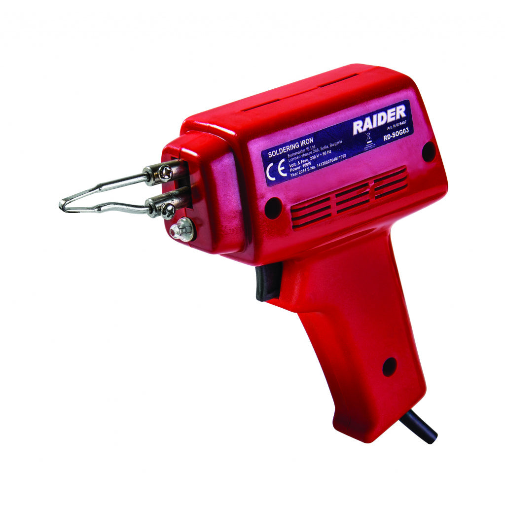 Transformátorová spájkovačka 100W Raider RD-SOG03
