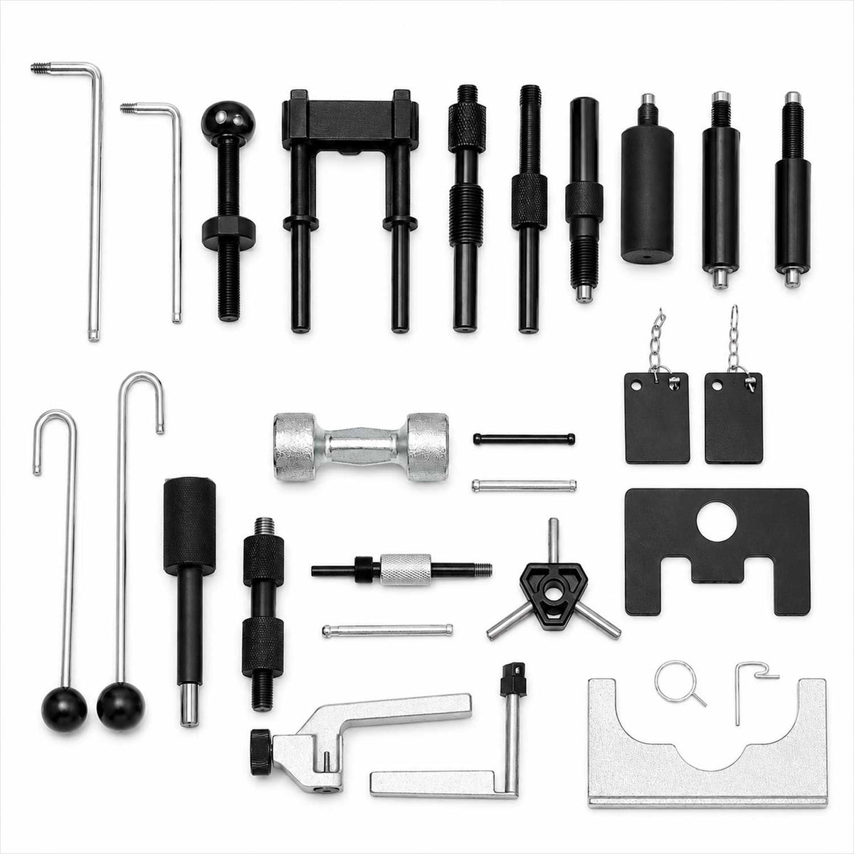 Aretačná sada rozvodov diesel a benzín VW Audi Seat Škoda 1.2 1.4 1.6 1.9 2.0 2.5 3.3 Gebo Tools