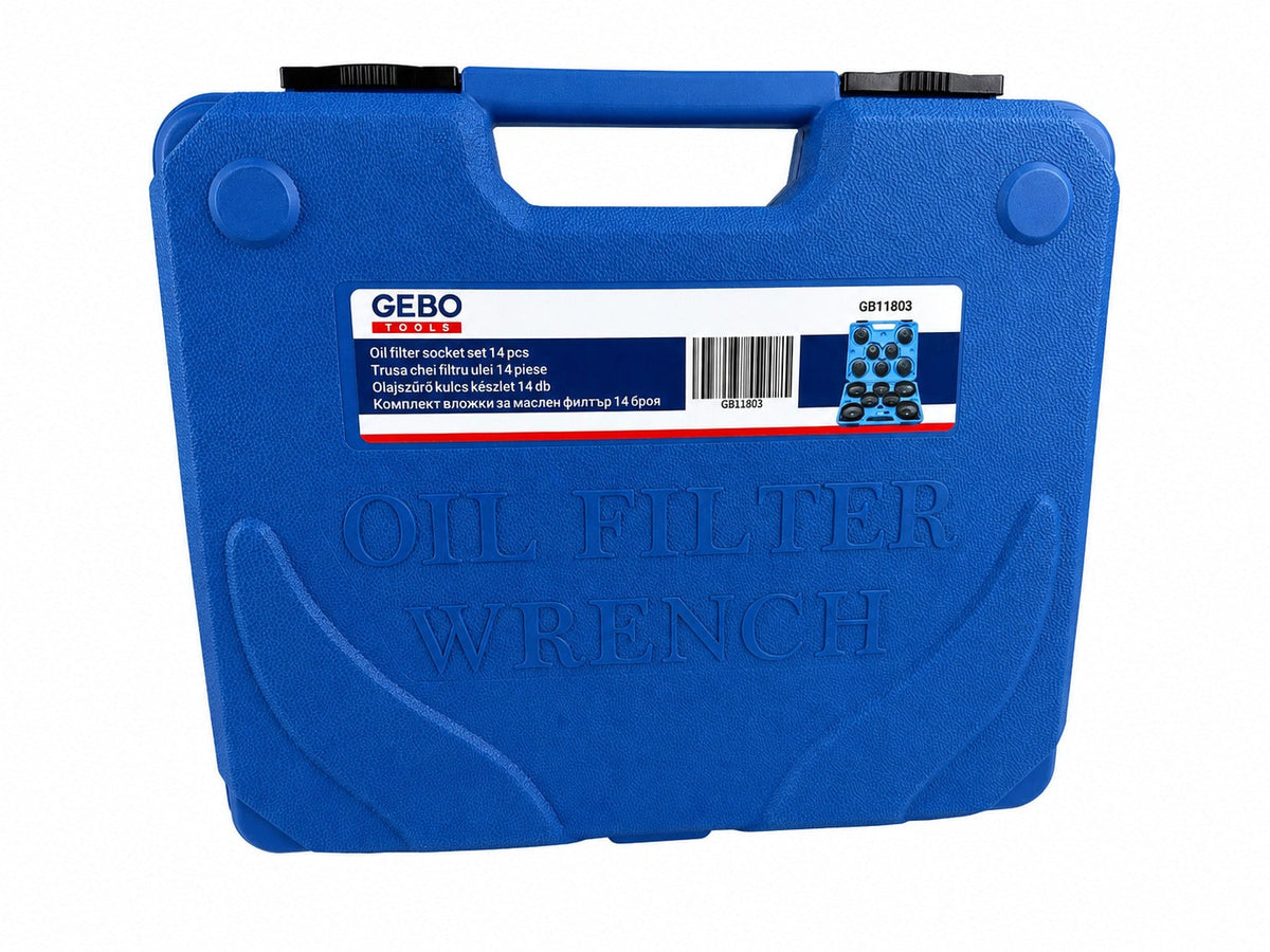 Kľúče na olejové filtre, sada 14ks Gebo Tools