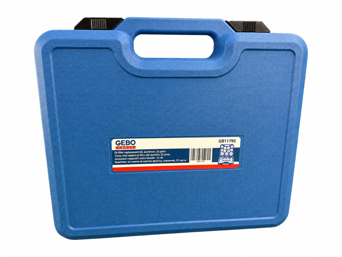 Kľúče na olejové filtre, sada 23ks Gebo Tools