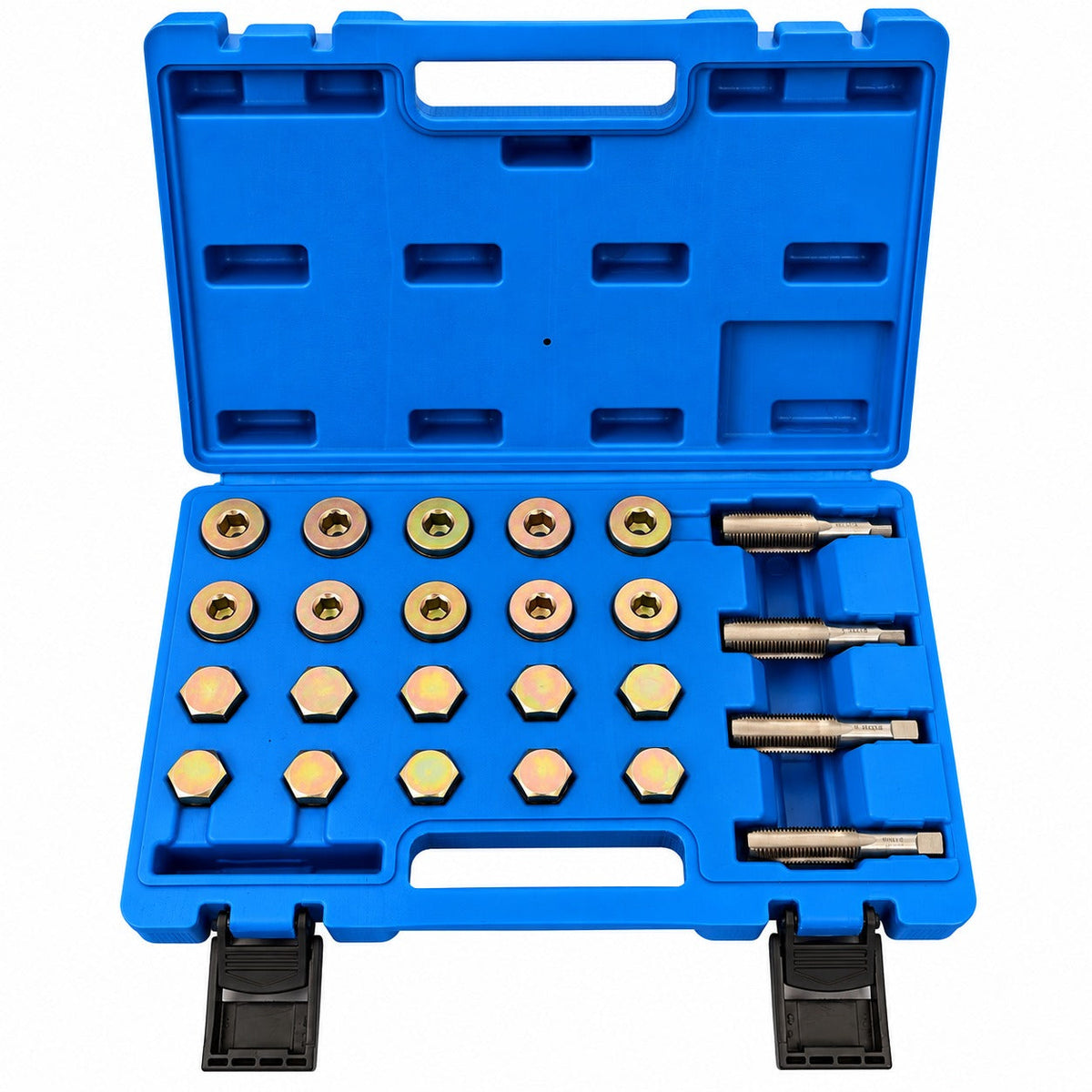 Sada na opravu závitov olejových vaní M13, M15, M17, M20 Gebo Tools