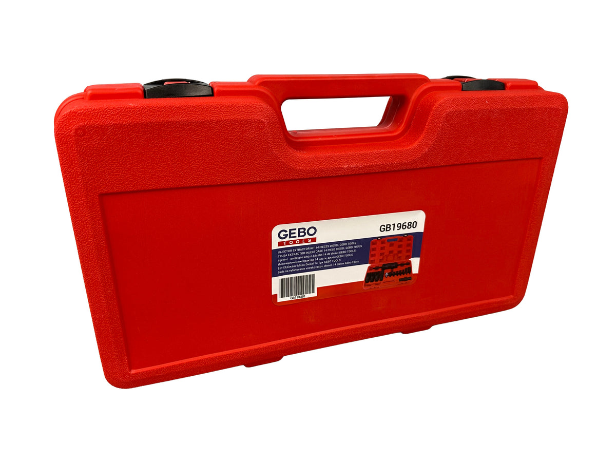 Sada na vyťahovanie vstrekovačov - diesel, 14ks, Gebo Tools