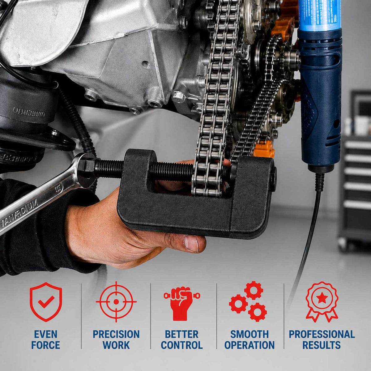 Nitovačka reťazí Gebo Tools