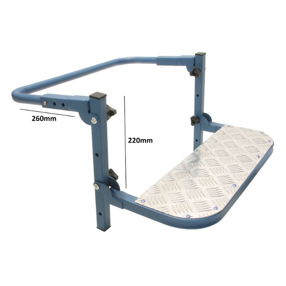 Hliníkové stúpadlo - schodík na koleso