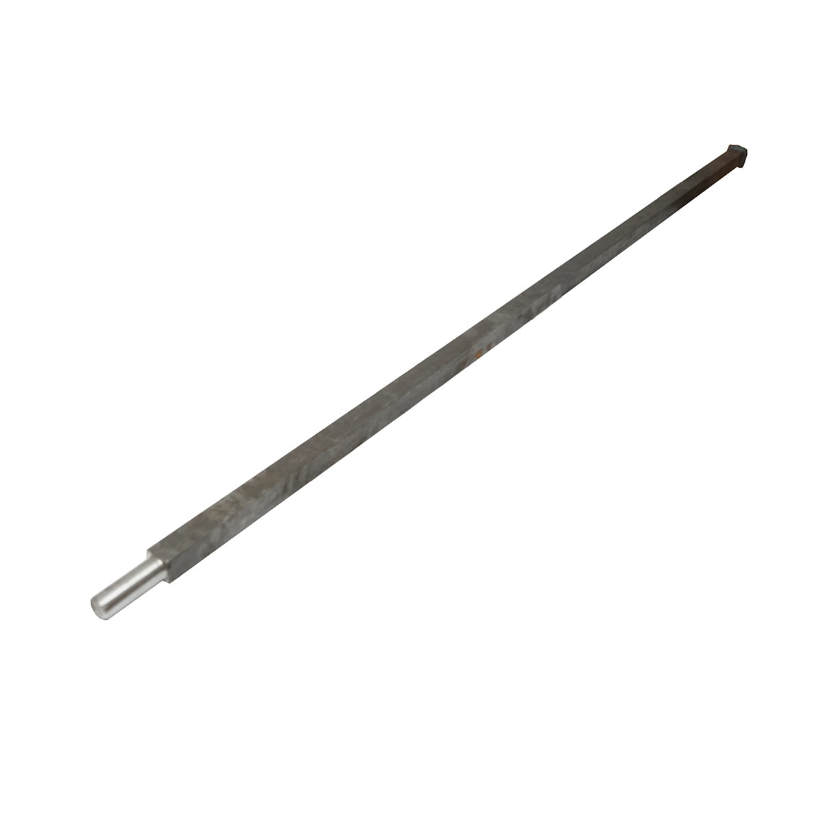 Štvorhranný hriadeľ pre 9 diskov M27 163 s dĺžkou 168,5cm, štvorhran 30mm
