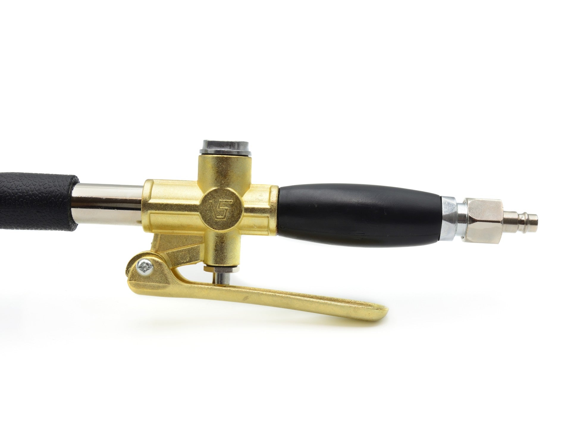 Pneumatická omietačka z nehrdzavejúcej ocele so 4 tryskami