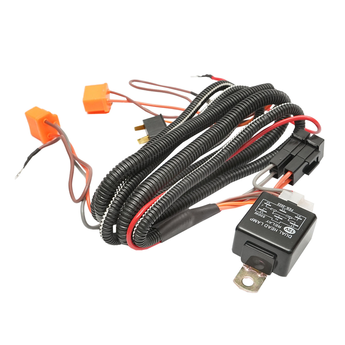Univerzálna kabeláž - elektroinštalácia s relé pre svetlá 12V