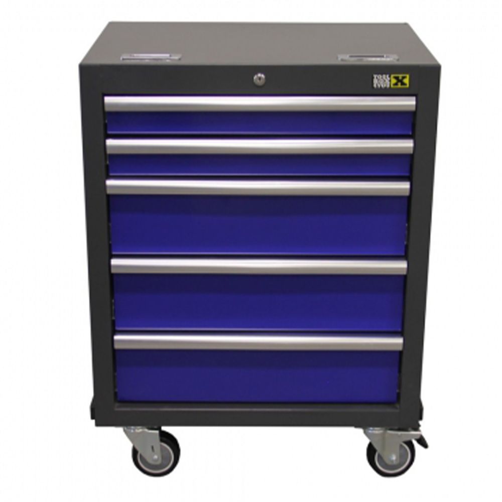 Mobilný dielenský vozík - skrinka na náradie s 5 zásuvkami Toolbox