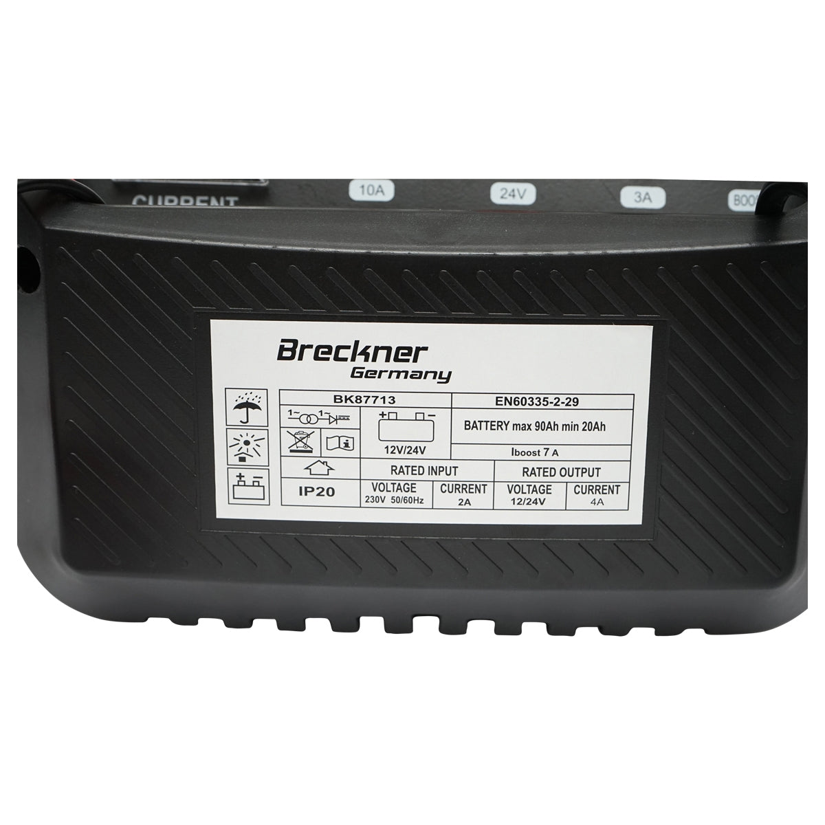 Usmerňovač - autonabíjačka 12/24V 5A 230V/140W pre batérie 20-90Ah Breckner Germany