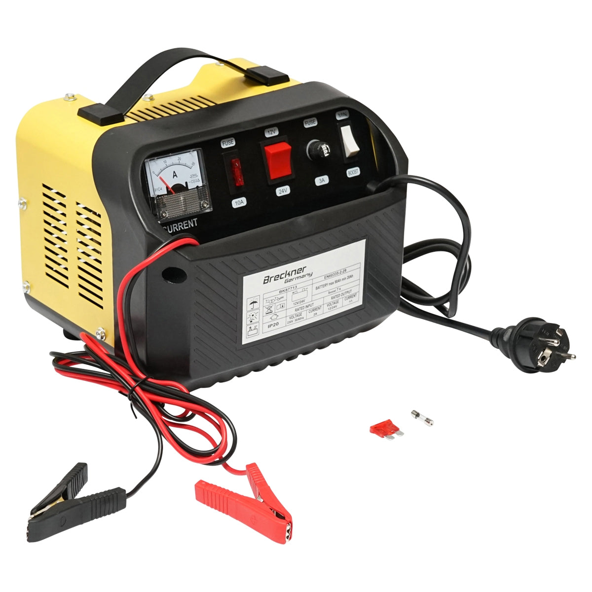 Usmerňovač - autonabíjačka 12/24V 5A 230V/140W pre batérie 20-90Ah Breckner Germany