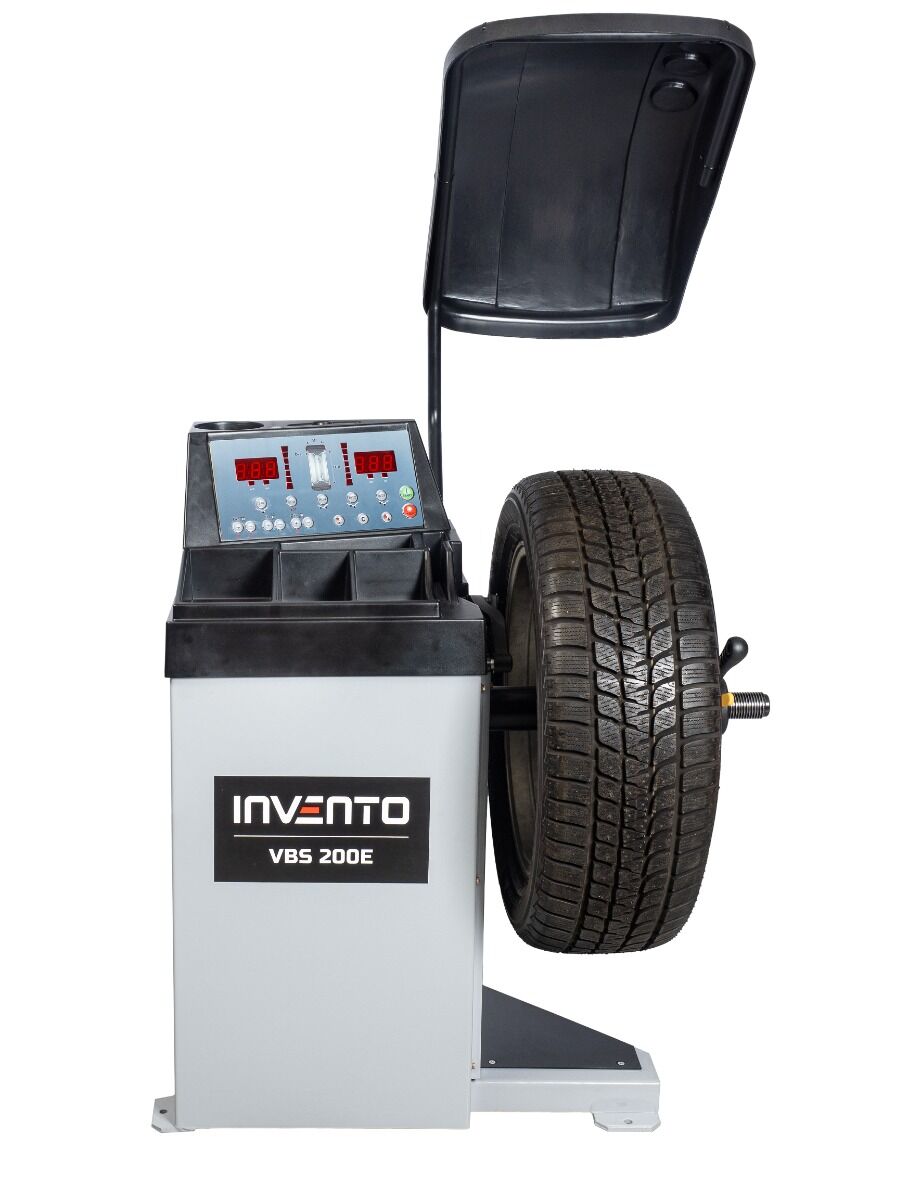 Poloautomatická vyvažovačka kolies pre osobné automobily 24" INVENTO VBS 200E