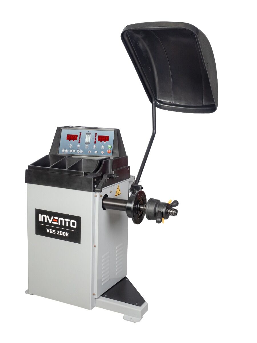 Poloautomatická vyvažovačka kolies pre osobné automobily 24" INVENTO VBS 200E