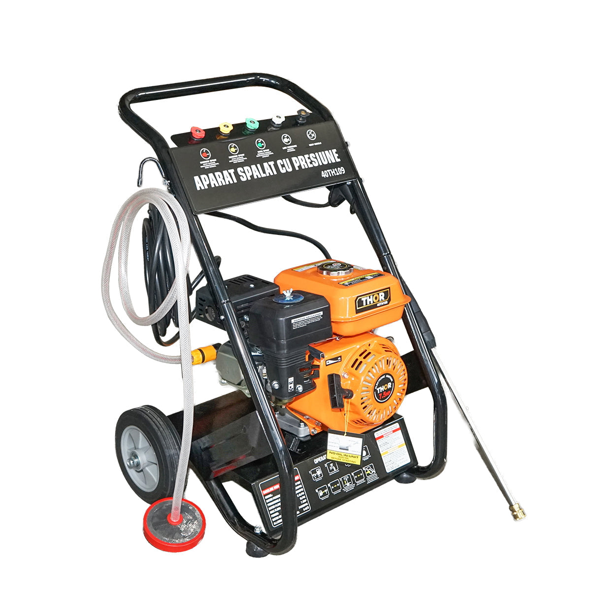 Vysokotlakový čistič 6,5HP 20MPa s hadicou a tryskou Thor