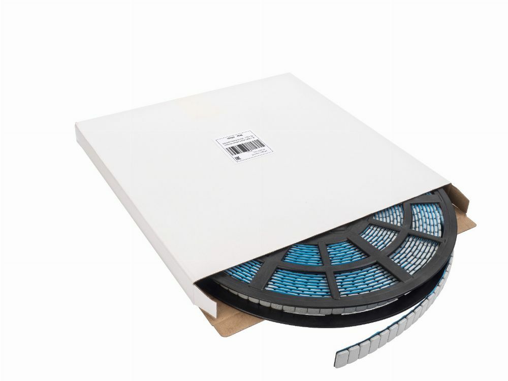 Vyvažovacie závažia, 5g, okrúhle, sivé, 1200ks, 6kg