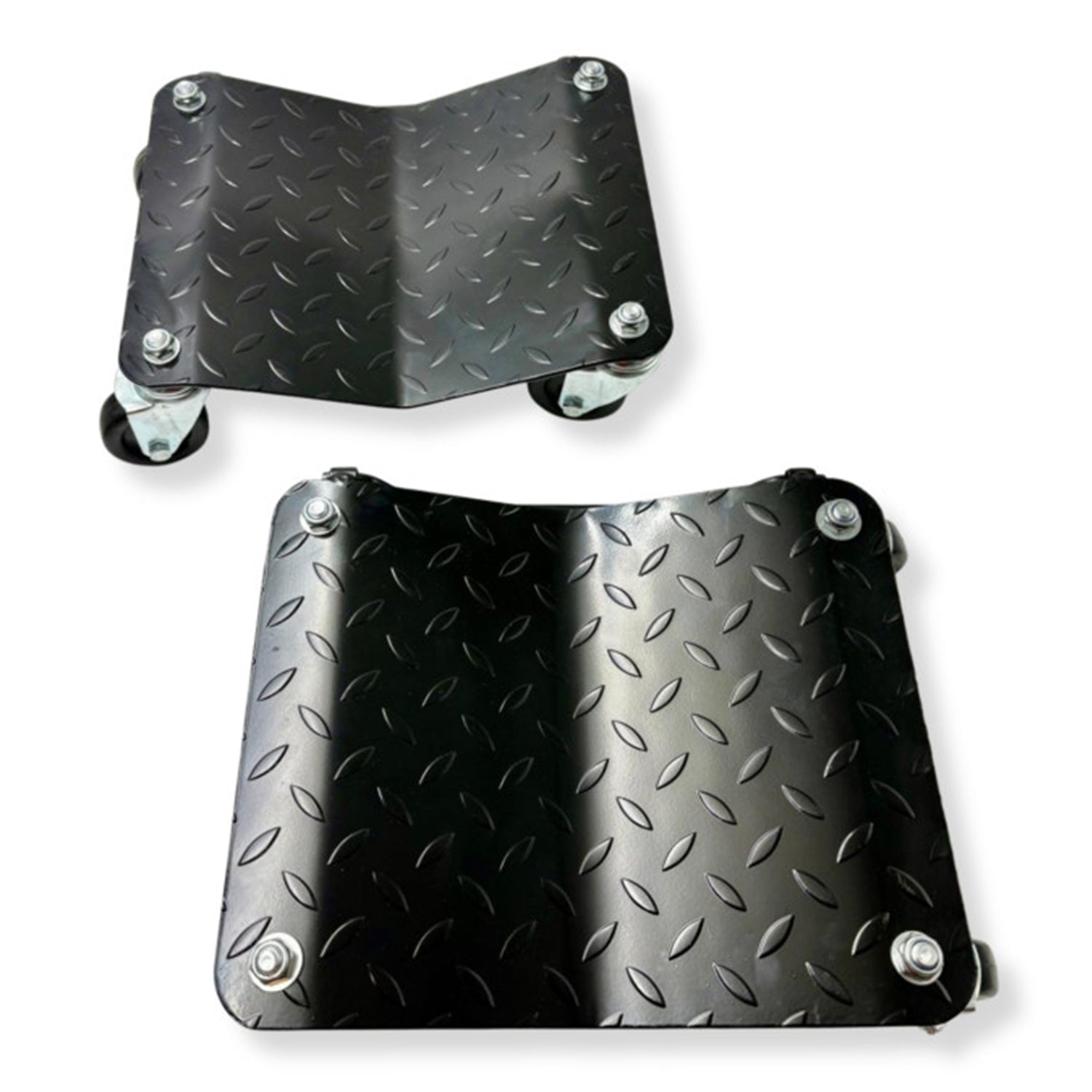 Sada manipulačných vozíkov na presun poškodených vozidiel, 2ks