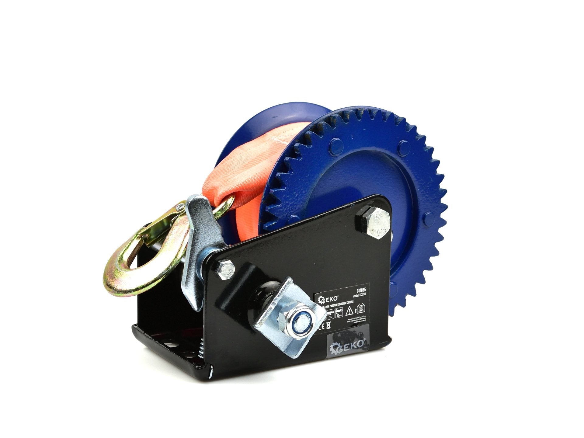 Ručný naviják s popruhom 7m 545kg