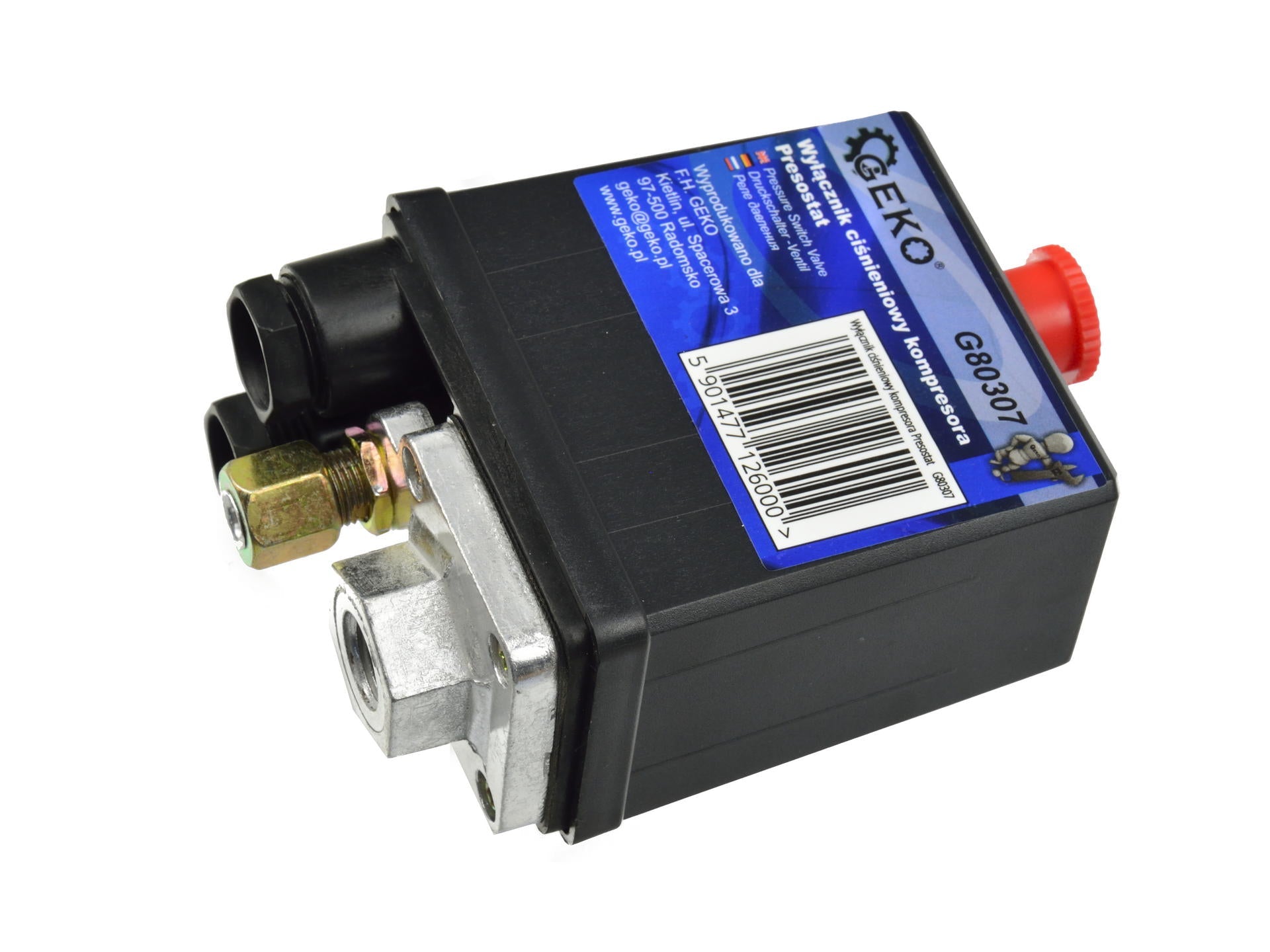 Tlakový spínač na kompresor 220V