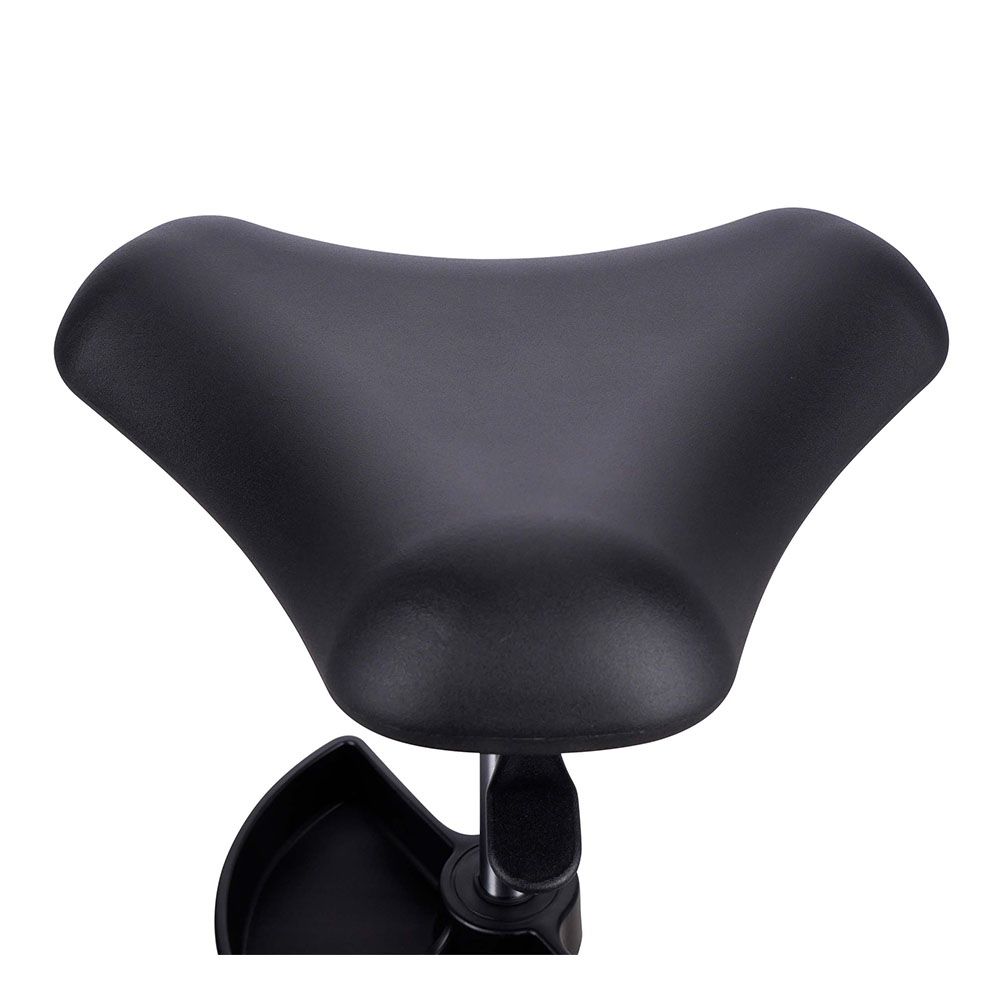 Pracovná - dielenska stolička výškovo nastaviteľná s držiakom na náradie