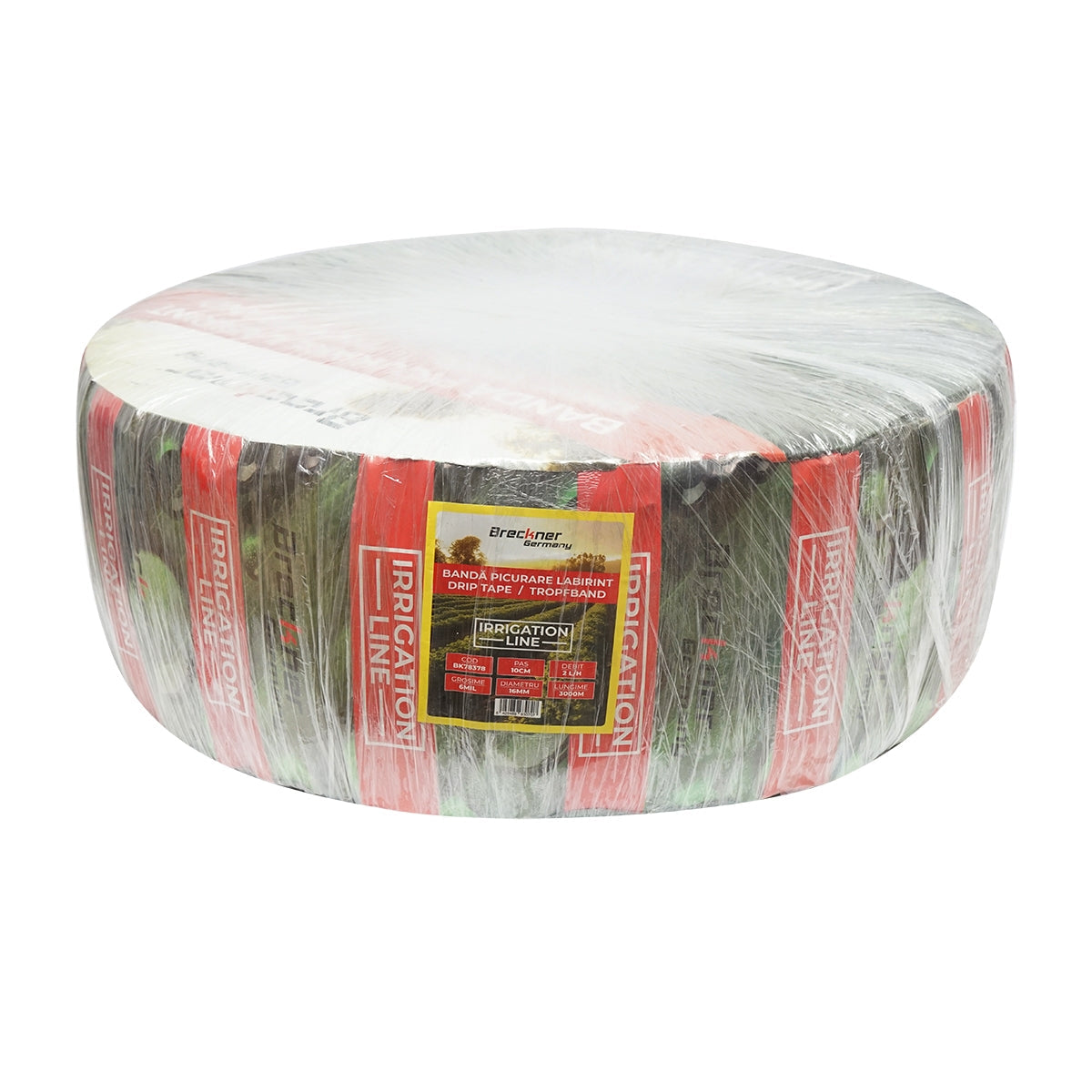 Zavlažovacia kvapková páska, rolka 3000m 2l/h, D16mm, rozostup 10cm Breckner Germany