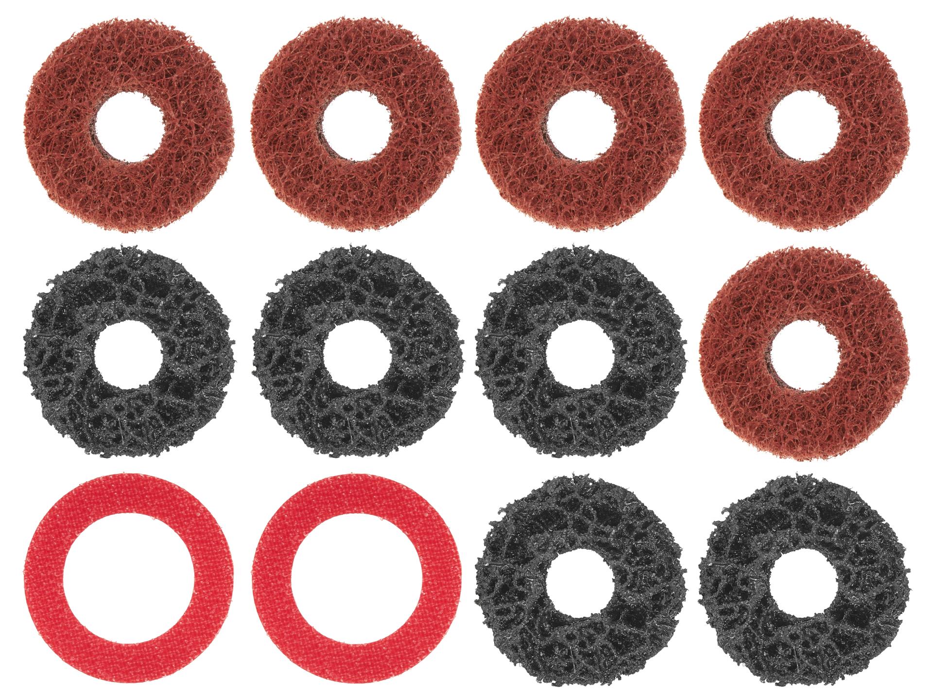 Sada na čistenie nábojov a kolieskových skrutiek – brúsny kotúč Geko